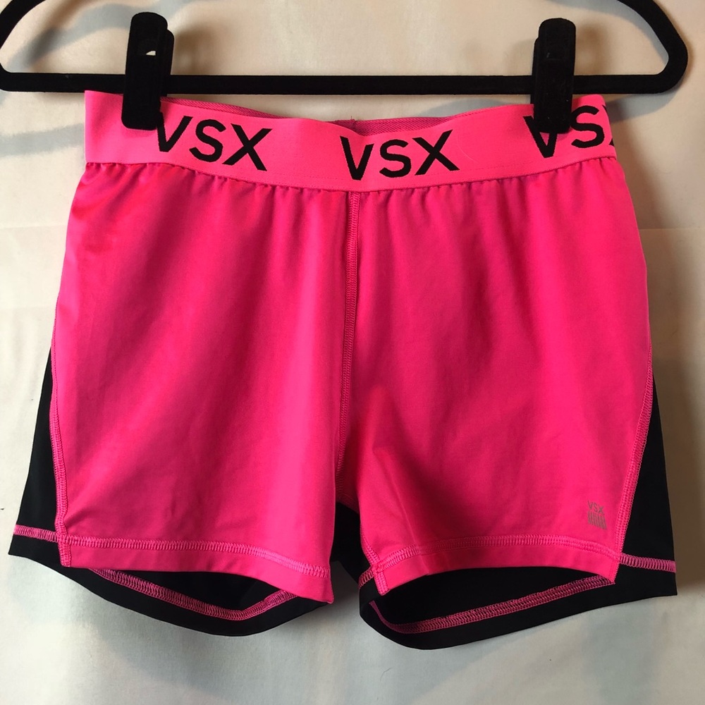 Victoria’s Secret Sport Pink & Black Shorts